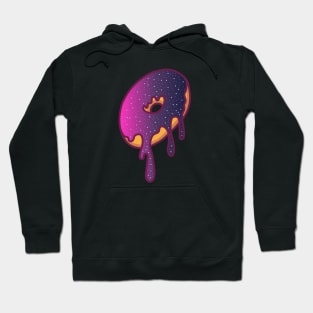 Dripping Galaxy Donut (Purple) Hoodie